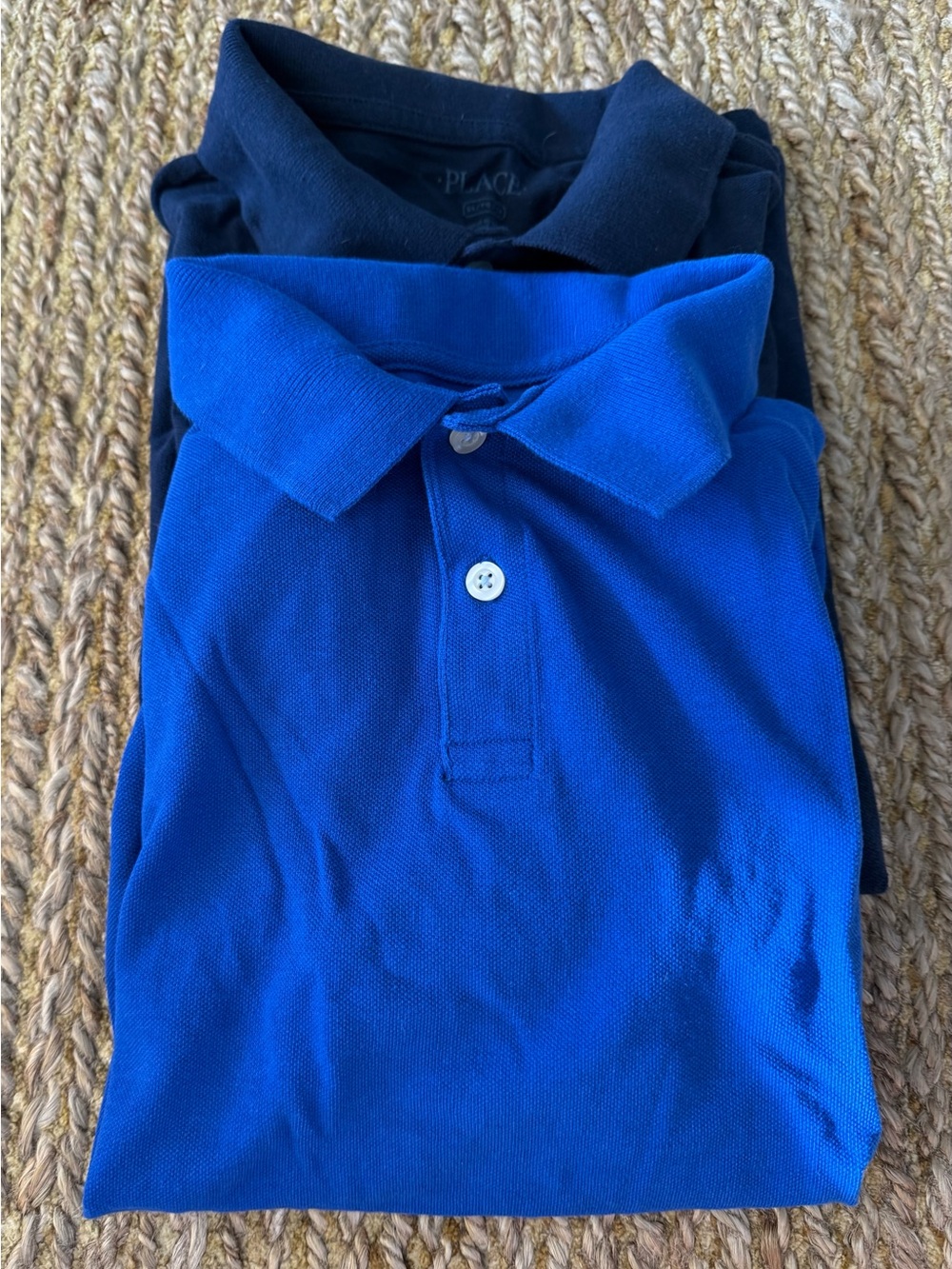 The Children’s Place Boys Lot of 2 Short Sleeve Polo Shirts Size XL